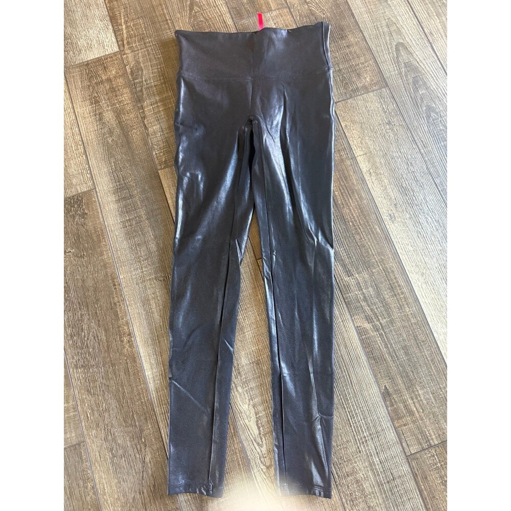 Spanx Faux Leather Leggings Sz. Medium Black